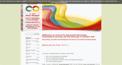 Desktop Screenshot of kinesiologie-sz.de